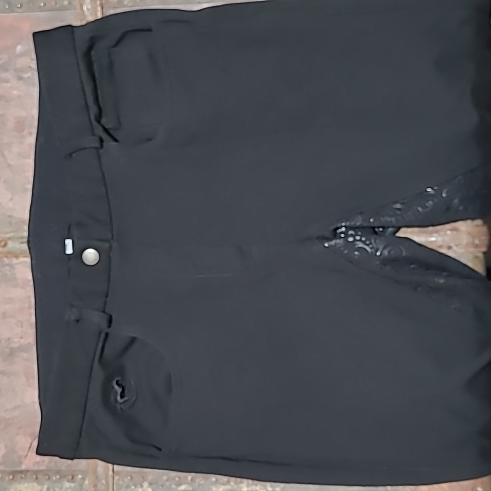 Smartpak Piper full-seat black silicone breeches